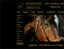 Tablet Screenshot of lusitano.at
